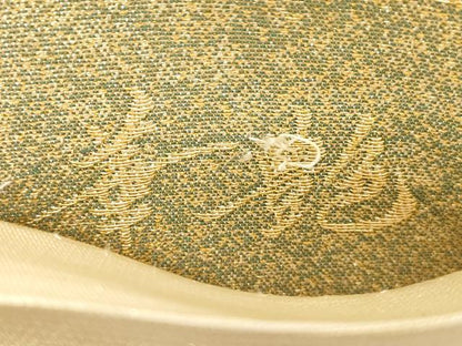 平和屋着物▼六通柄袋帯 華艶 金銀糸 正絹 逸品 CABD4017dy