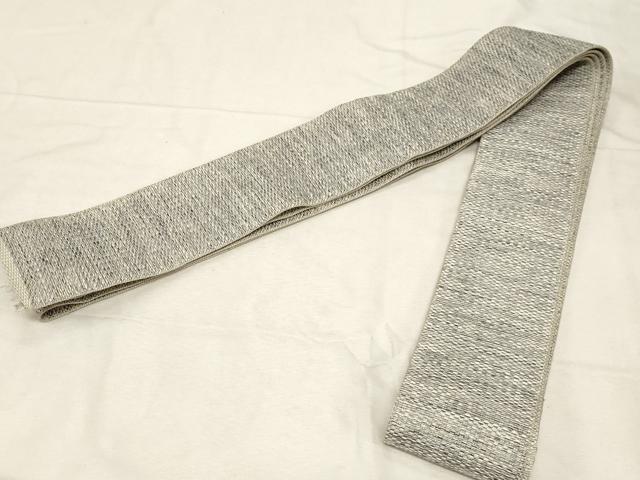 平和屋着物●男性　本場筑前博多織　角帯　霞文　共箱付き　正絹　逸品　CABD4028dy