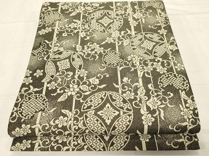 平和屋着物●両面　全通柄袋帯　正倉院七宝唐花文　正絹　逸品　未使用　CABD4075dy