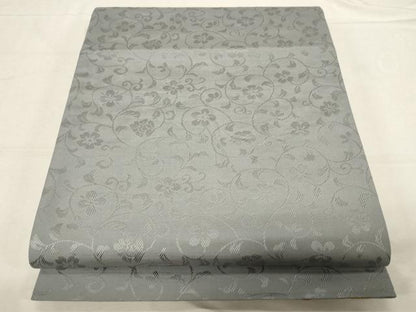 平和屋着物●両面　全通柄袋帯　大島紬美術館　幾何学文　正絹　逸品　CABD4129dy