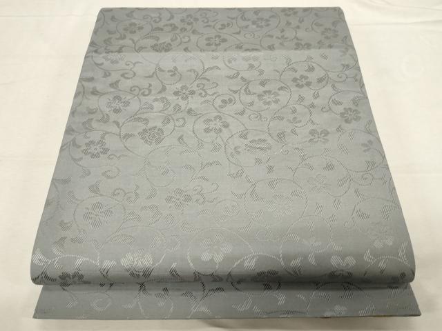 平和屋着物●両面　全通柄袋帯　大島紬美術館　幾何学文　正絹　逸品　CABD4129dy