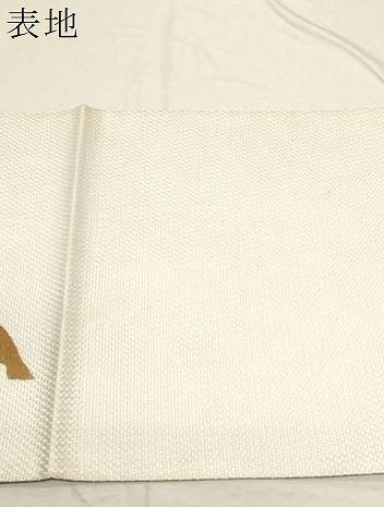 平和屋着物●太鼓柄袋帯　パッチワーク　成り物　正絹　逸品　CABD4163dy
