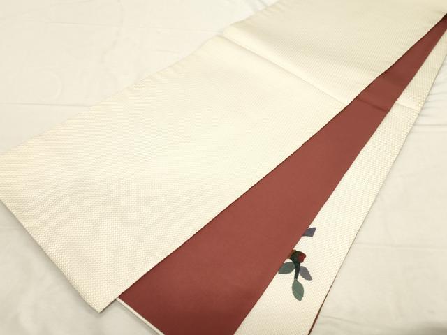 平和屋着物●太鼓柄袋帯　パッチワーク　成り物　正絹　逸品　CABD4163dy