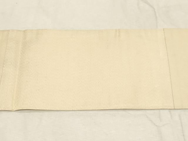 平和屋着物●九寸名古屋帯　唐織　立波籬草花文　金糸　正絹　逸品　CABD4179dy