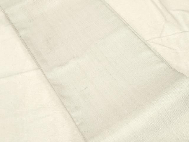 平和屋着物●半幅帯　紬地　ワンポイント　骸骨　正絹　逸品　未使用　CABD4231dy
