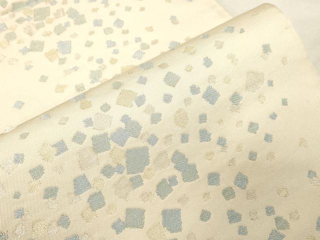 平和屋着物●西陣　川島織物　六通柄袋帯　箔散らし文　金銀糸　正絹　逸品　CABD4259dy