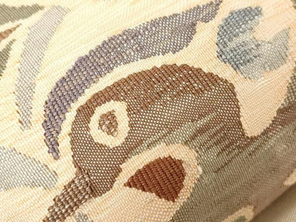 平和屋着物●太鼓柄袋帯　すくい織　花鳥丸文　正絹　逸品　CABD4290dy