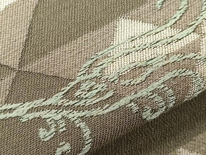 平和屋着物●つけ帯　鳥獣文　金糸　正絹　逸品　CABD4304dy