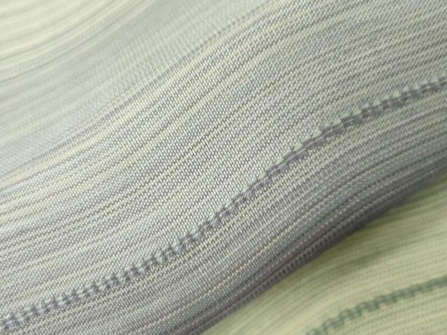 平和屋着物●ワンタッチつけ帯　横段文　さが美扱い　正絹　逸品　CABD4313dy