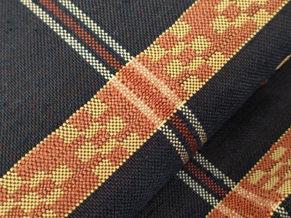 平和屋着物●八寸名古屋帯　龍村平蔵柄　甲比丹孔雀　正絹　逸品　CABD4323dy