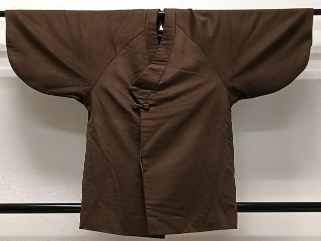 平和屋着物∞男性　和装コート　憲法色　CABD4404ua
