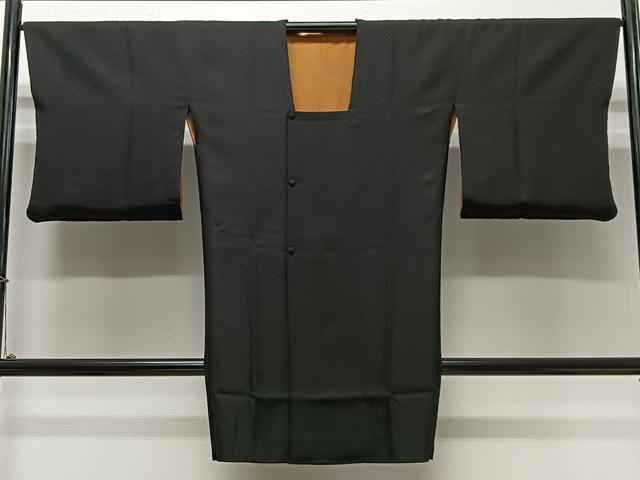 平和屋着物∞道行コート　リバーシブル　花菱文　暈し染め　ロング丈　正絹　逸品　CABD4405ua