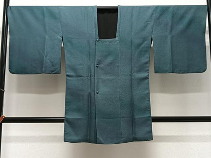 平和屋着物∞道行コート　リバーシブル　霞文　暈し染め　正絹　逸品　CABD4418ua