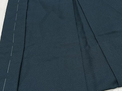 平和屋着物∞男性　羽織　お召地　鹿の子文　正絹　逸品　未使用　CABD4426ua