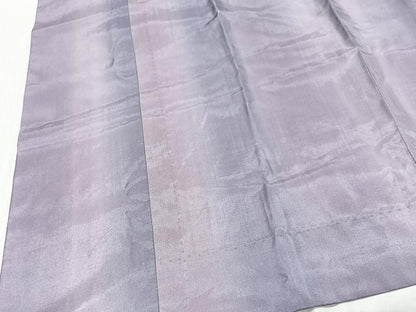 平和屋着物∞道中着　単衣　雨コート　縞　ロング丈　正絹　逸品　CABD4493ua