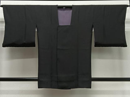平和屋着物∞道行コート　リバーシブル　モール　遠山文　正絹　逸品　未使用　CABD4494ua