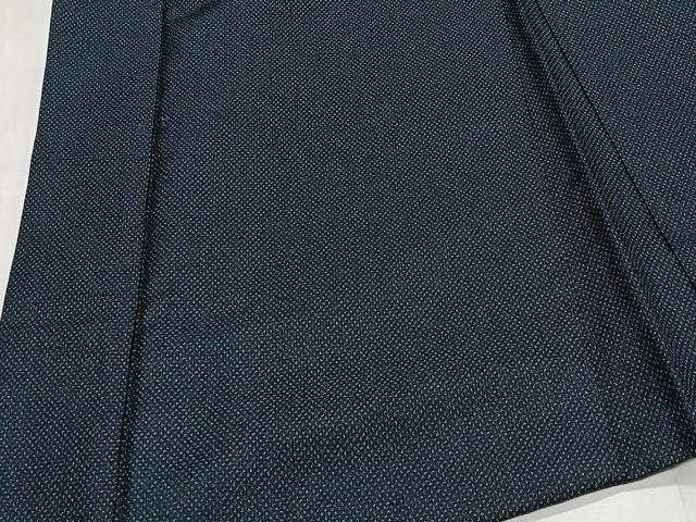 平和屋着物∞男性　羽織　紬地　絣文様　正絹　逸品　CABD4528ua