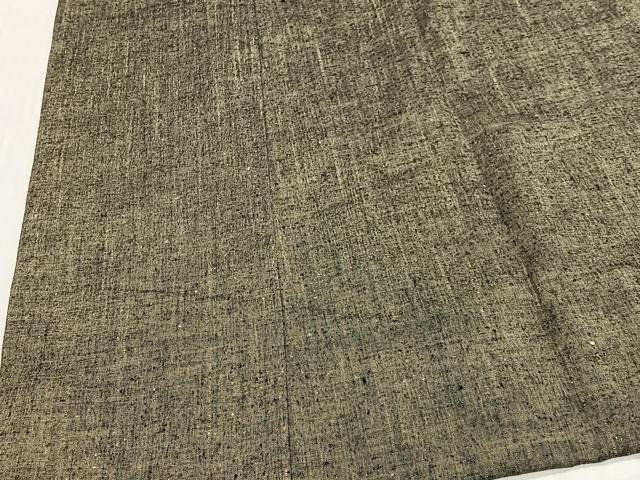 平和屋着物∞道中着　紬地　霞文　ロング丈　正絹　逸品　CABD4536ua