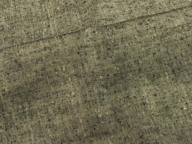 平和屋着物∞道中着　紬地　霞文　ロング丈　正絹　逸品　CABD4536ua