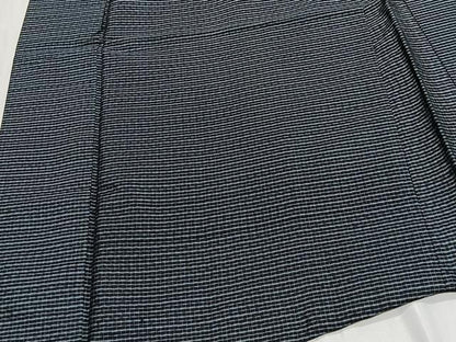 平和屋着物∞男性　長羽織　本場大島紬　格子文　正絹　逸品　CABD4539ua