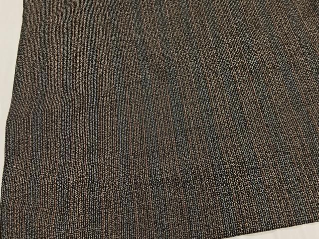 平和屋着物∞男性　和装コート　角袖　霞文　ロング丈　ウール　CABD4548ua