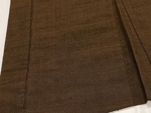 平和屋着物∞男性　羽織　紬地　憲法色　正絹　逸品　CABD4549ua