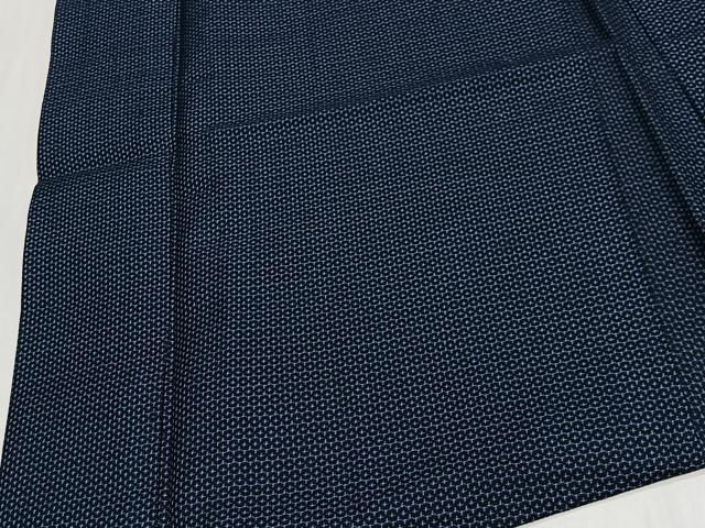 平和屋着物∞羽織　100亀甲　総詰め　正絹　逸品　CABD4556ua