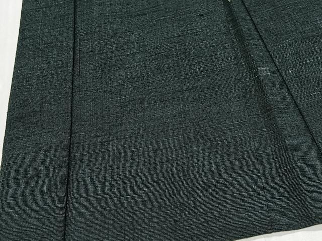 平和屋着物∞男性　羽織　紬地　虫襖色　正絹　逸品　CABD4557ua