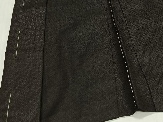 平和屋着物∞男性　羽織　紬地　絞り　正絹　逸品　未使用　CABD4565ua