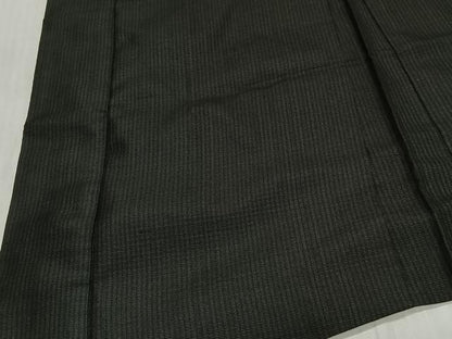 平和屋着物∞男性　長羽織　紬地　人物文　羽裏:象　正絹　逸品　CABD4567ua