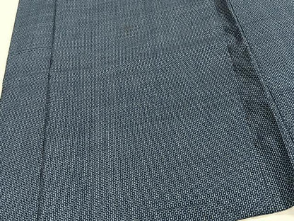 平和屋着物∞男性　長羽織　本場大島紬　100亀甲　総詰め　正絹　逸品　CABD4580ua