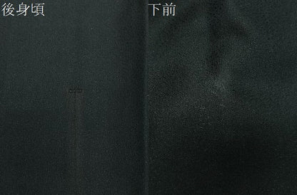 平和屋着物∞男性　長羽織　百入茶色　正絹　逸品　CABD4582ua