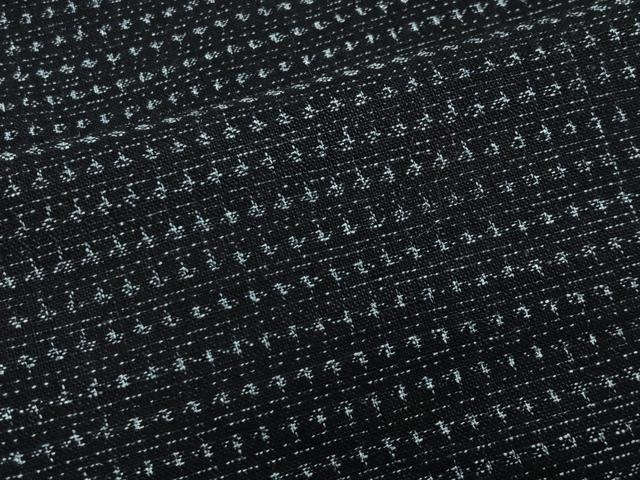 平和屋着物∞男性　長羽織　絣文様　綿　逸品　CABD4584ua