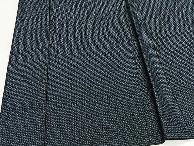 平和屋着物∞男性　羽織　本場大島紬　80亀甲　総詰め　正絹　逸品　CABD4586ua