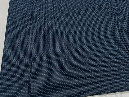 平和屋着物∞男性　長羽織　本場大島紬　横段文　正絹　逸品　CABD4588ua