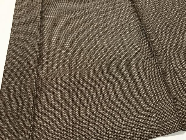 平和屋着物∞男性　長羽織　本場大島紬　横段文　正絹　逸品　CABD4593ua