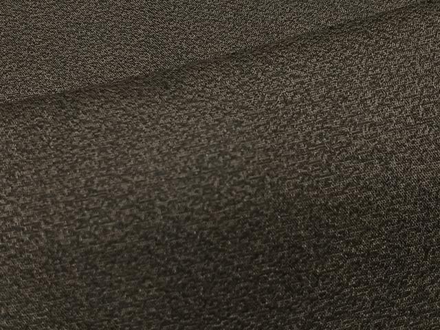 平和屋着物∞男性　長羽織　紬地　赤墨色　正絹　逸品　CABD4596ua