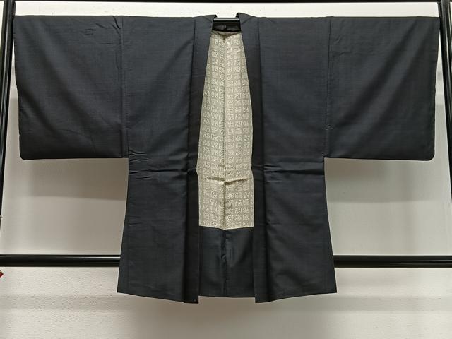 平和屋着物∞男性　羽織　本場大島紬　100亀甲　総詰め　正絹　逸品　CABD4607ua
