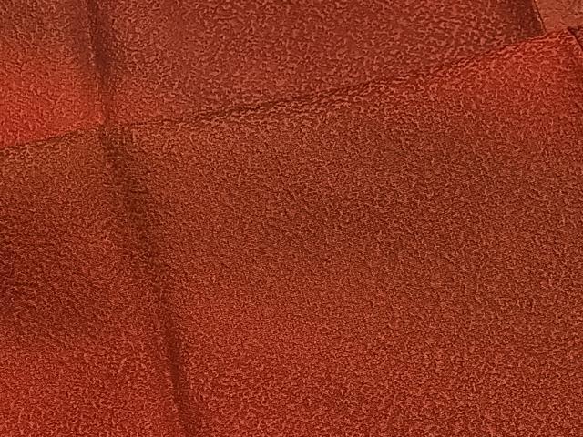 平和屋着物∞道行コート　リバーシブル　霞文　暈し染め　黒地　反端付き　正絹　逸品　未使用　CABD4633ua