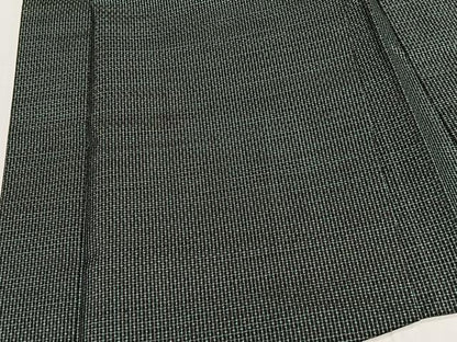 平和屋着物∞男性　長羽織　本場大島紬　80亀甲　総詰め　正絹　逸品　CABD4637ua
