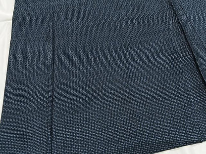 平和屋着物∞男性　羽織　本場大島紬　80亀甲　総詰め　正絹　逸品　CABD4646ua