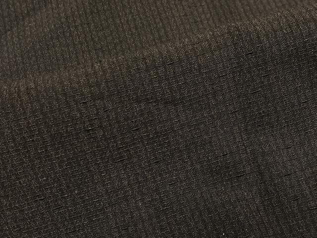 平和屋着物∞男性　羽織　紬地　縞　正絹　逸品　CABD4651ua