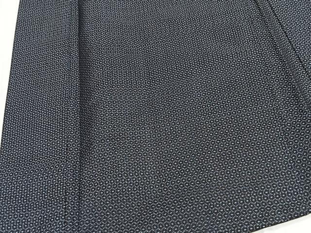 平和屋着物∞男性　羽織　本場大島紬　80亀甲　総詰め　正絹　逸品　CABD4656ua