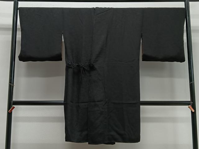 平和屋着物∞道中着　リバーシブル　草花文　暈し染め　ロング丈　反端付き　正絹　逸品　未使用　CABD4665ua
