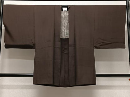 平和屋着物∞男性　羽織　憲法色　正絹　逸品　CABD4673ua