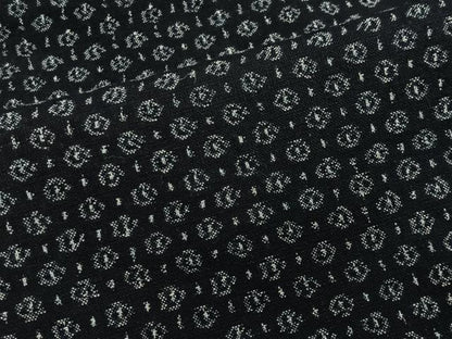 平和屋着物∞男性　長羽織　幾何学文　綿　逸品　CABD4684ua
