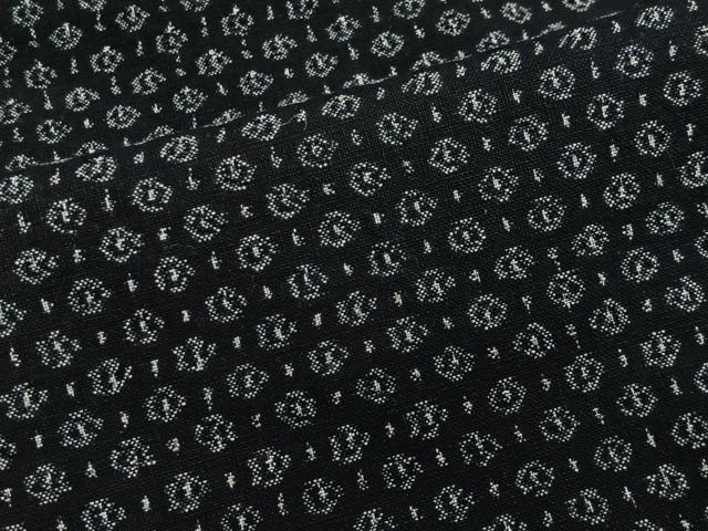 平和屋着物∞男性　長羽織　幾何学文　綿　逸品　CABD4684ua