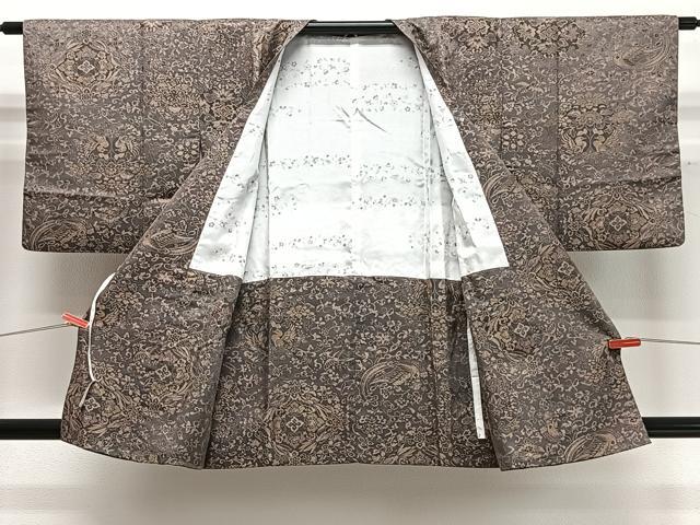 平和屋着物∞前田仁仙　仁仙更紗　道行コート　ショール付き　天目織　更紗花鳥文　さが美扱い　正絹　逸品　CABD4691ua 楽天市場】仁仙（和服｜レディースファッション）の通販