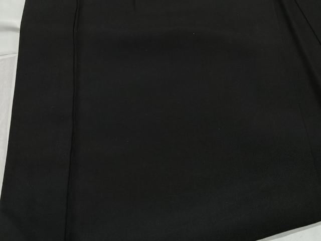 平和屋着物∞男性　羽織　黒紋付　正絹　逸品　CABD4692ua