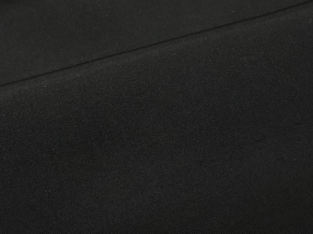 平和屋着物∞男性　羽織　黒紋付　正絹　逸品　CABD4692ua